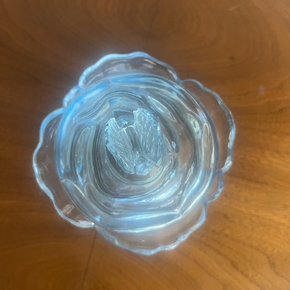 Glass rose and butterfly jewelry box - Picture 11 of 11